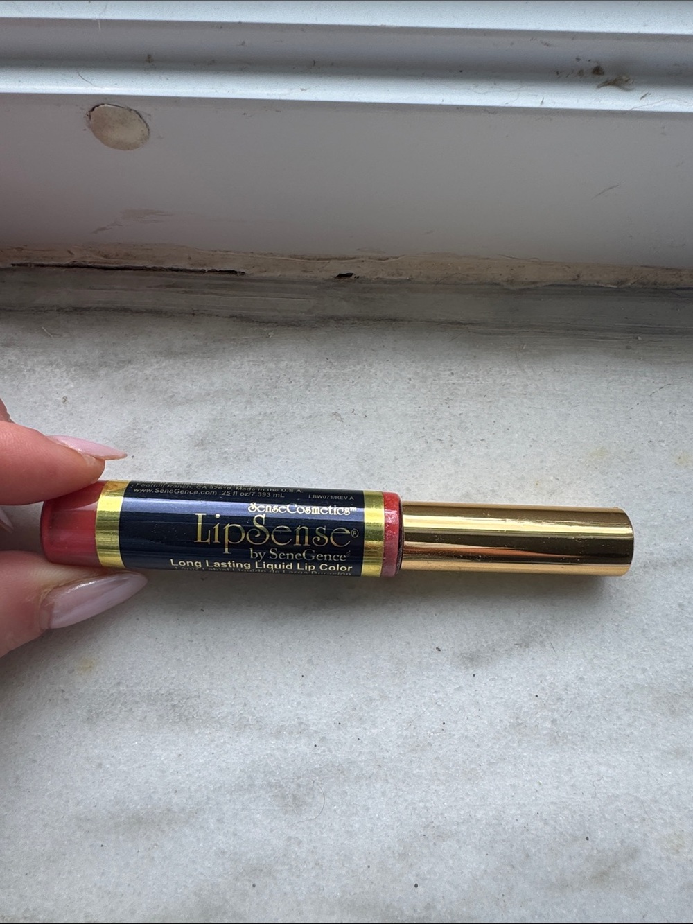 SeneGence LipSense Long-Lasting Liquid Lip Color — Shimmery Red